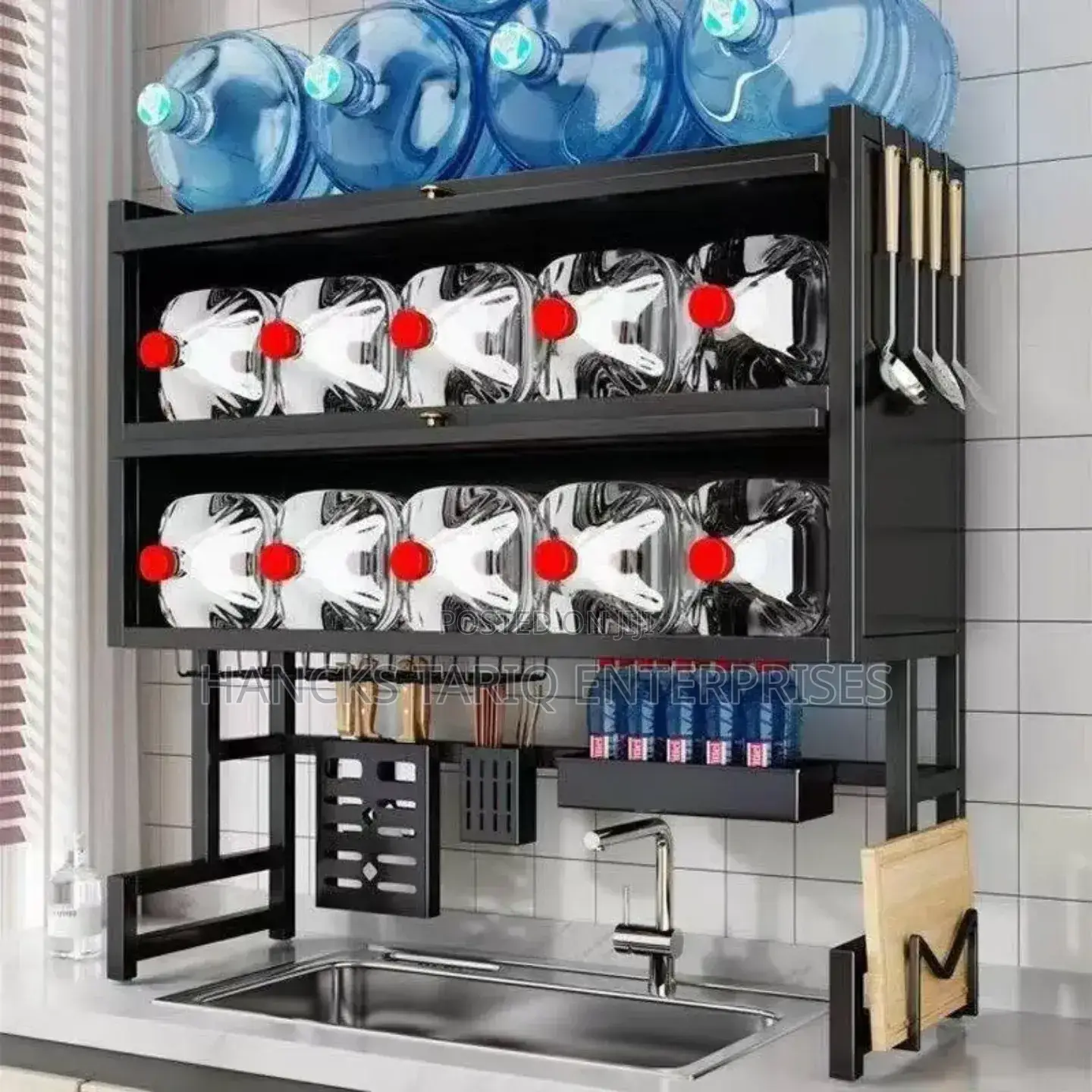 Modern Over-the-Sink Kitchen Organizer – Dish Drying Rack