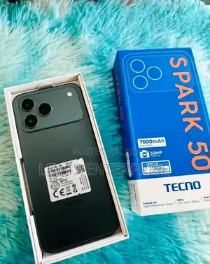 New Tecno Spark 50 128 GB Black
