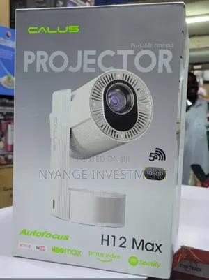 Calus H12 Max Is a Smart Portable Cinema Projector. Smart Projector