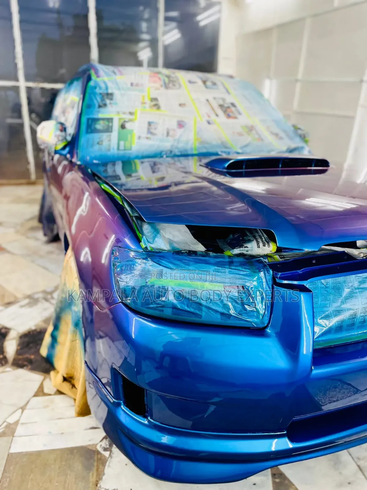 Subaru Forester Body Spraying