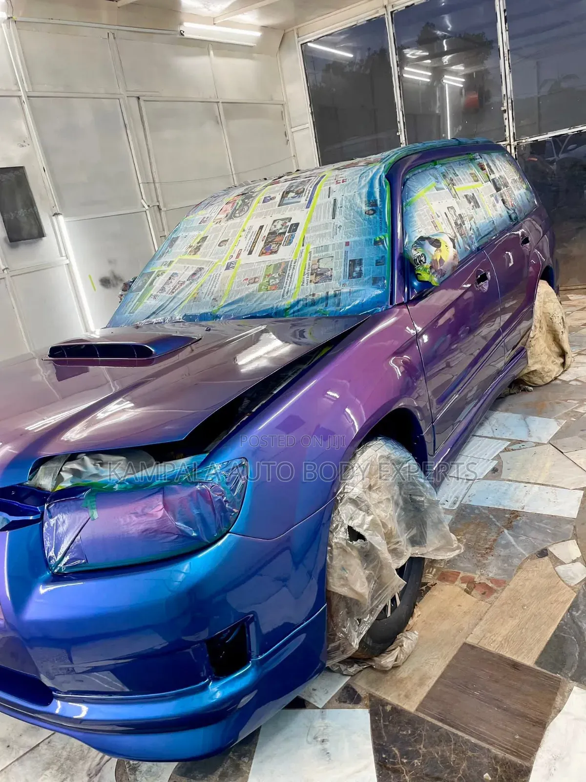 Subaru Forester Body Spraying