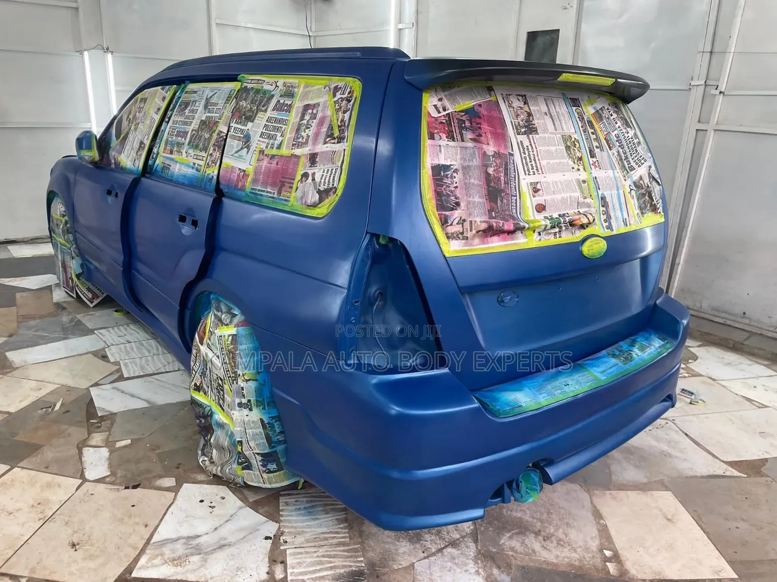 Subaru Forester Body Spraying