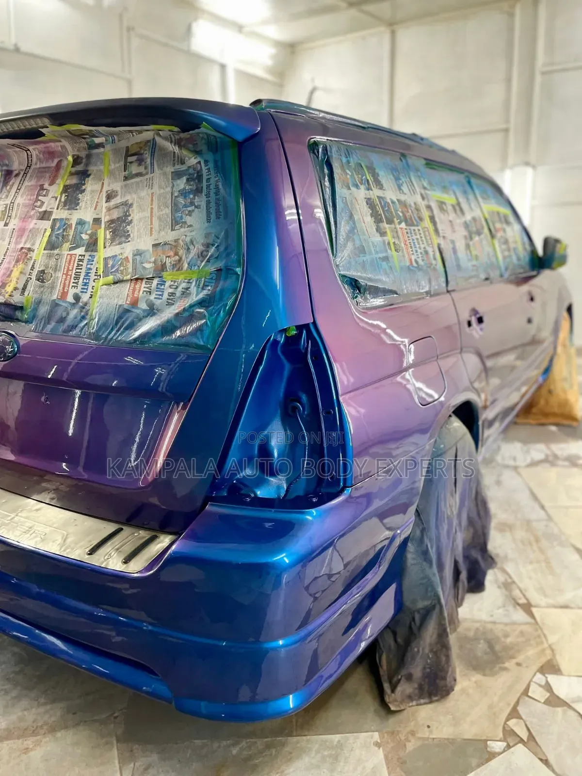 Subaru Forester Body Spraying
