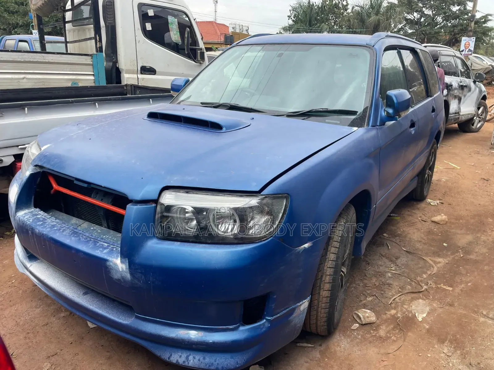 Subaru Forester Body Spraying