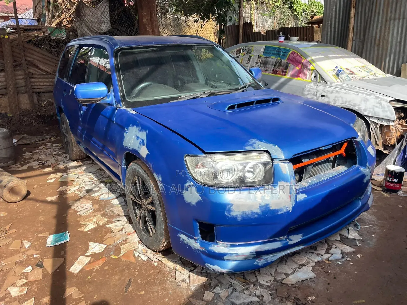 Subaru Forester Body Spraying