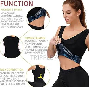 Women's Work Out Tank Top Sauna Vest Sweat