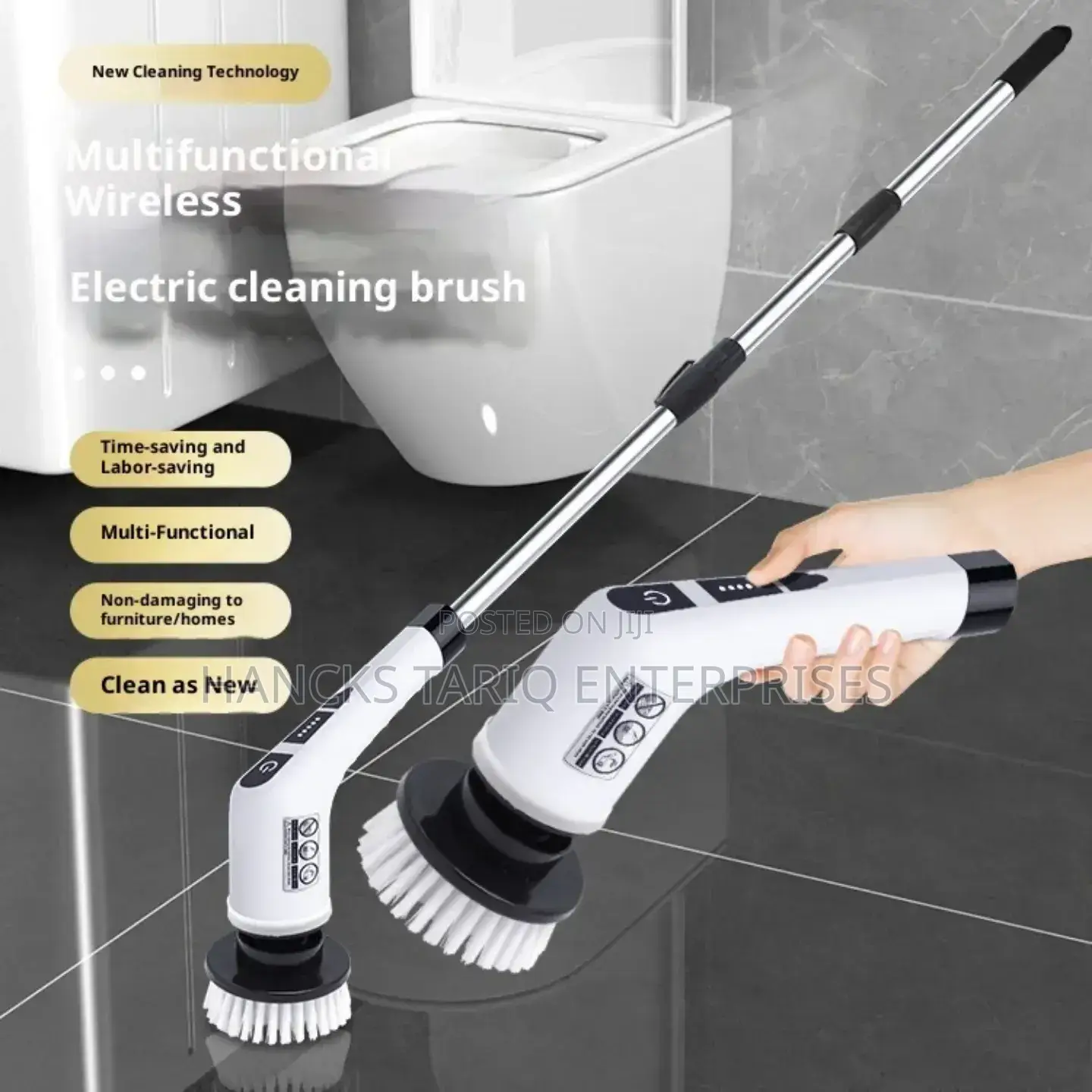 Multifunctional Wireless Electric Cleaning Brush
