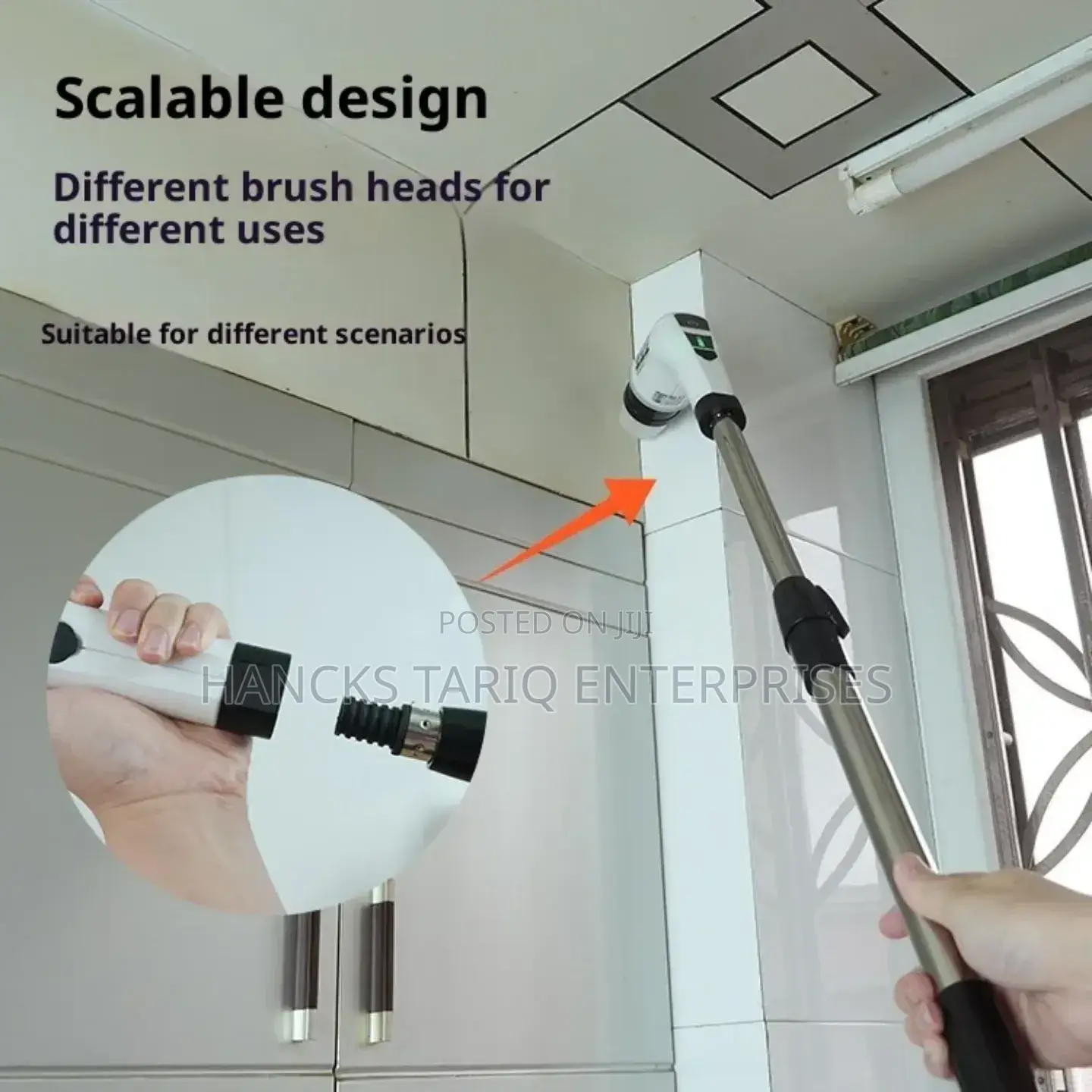 Multifunctional Wireless Electric Cleaning Brush
