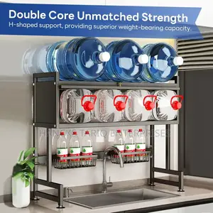All-in-One Over-the-Sink Kitchen Storage Rack