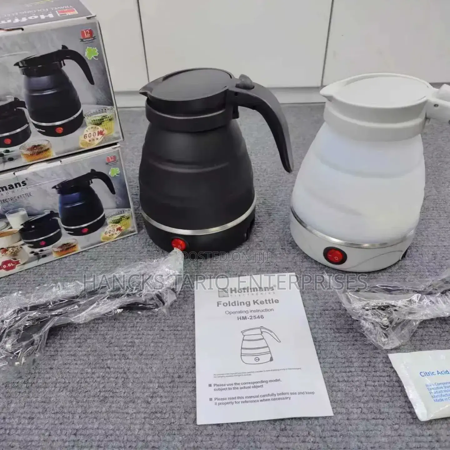 Hoffmans Travel Folding Electric Kettle
