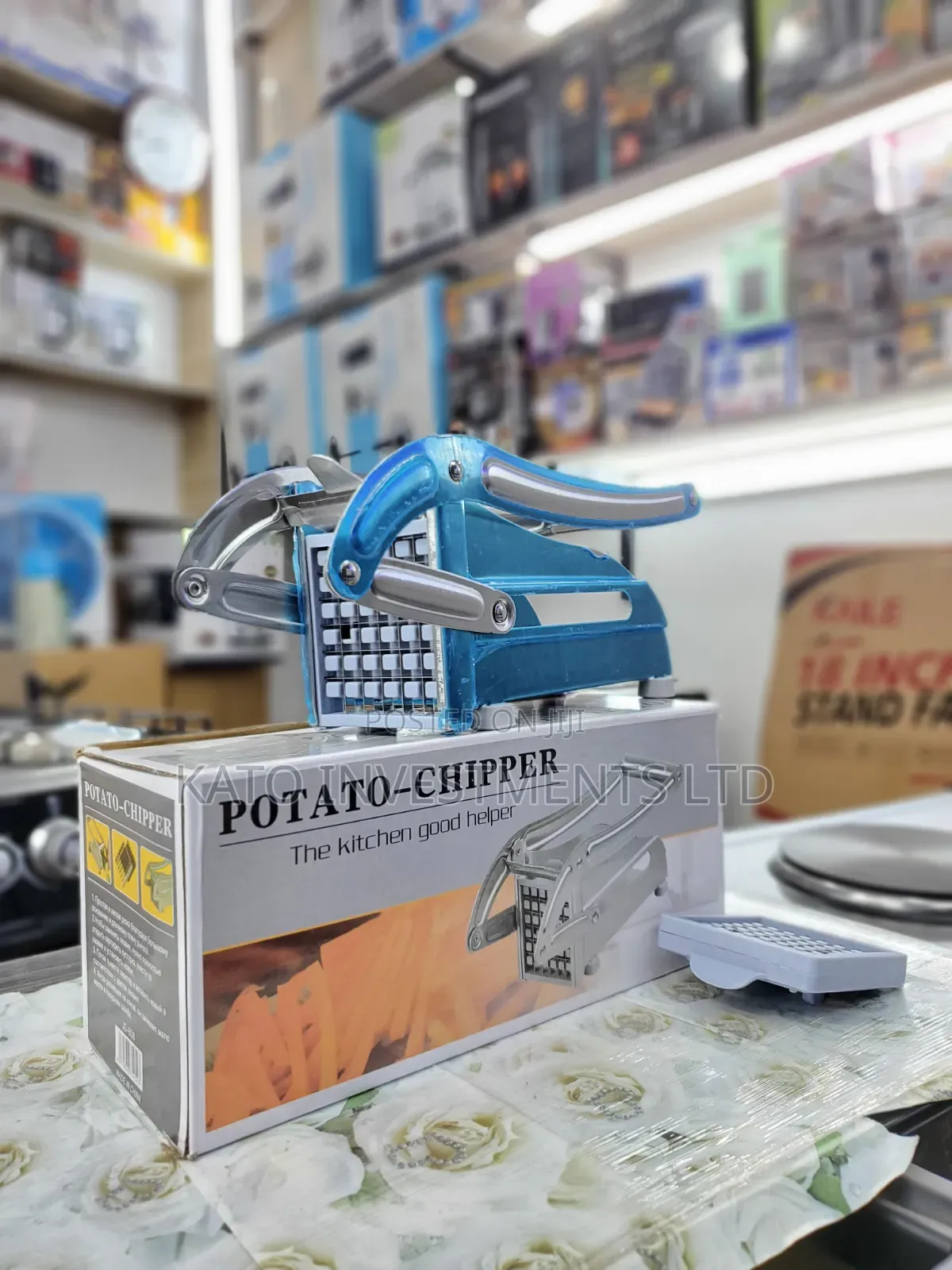 Stainless Steel Sharp Potato Chipper Slicer