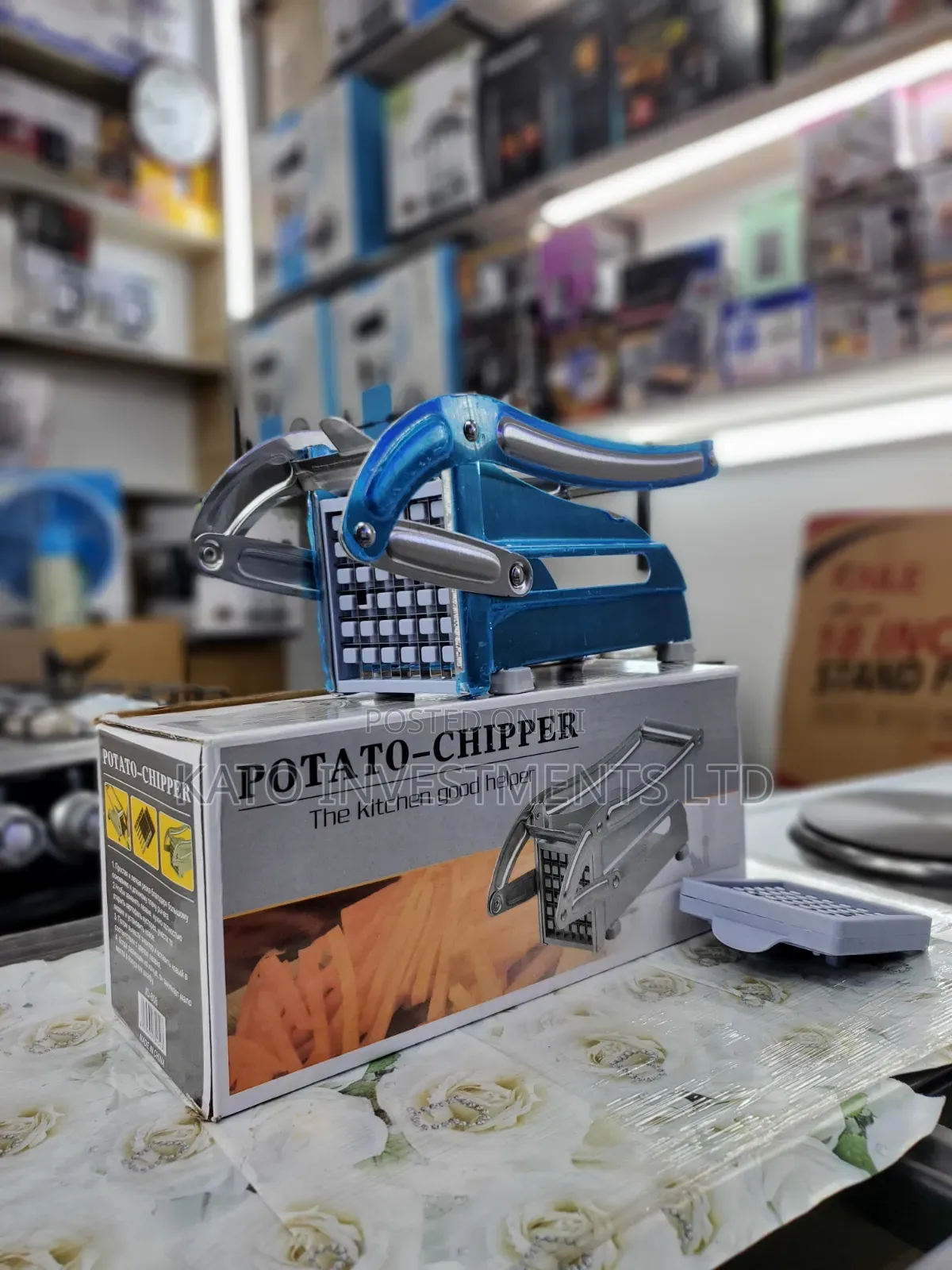 Stainless Steel Sharp Potato Chipper Slicer