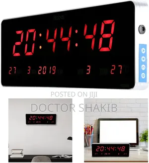 Digital Led Wall Clock