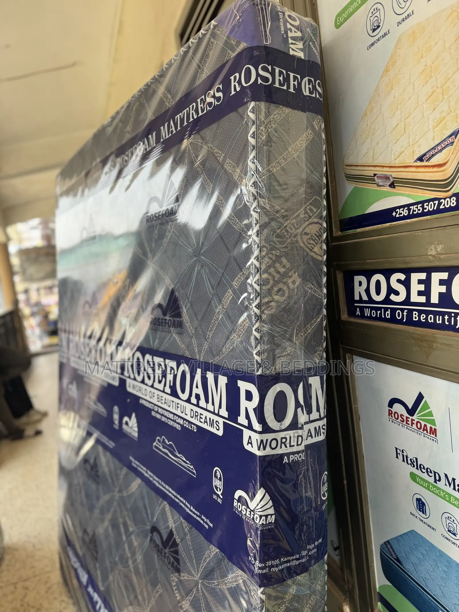 5by6 6inches High Density Rosefoam