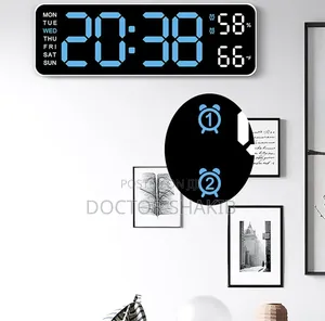 Modern Digital Wall Clock