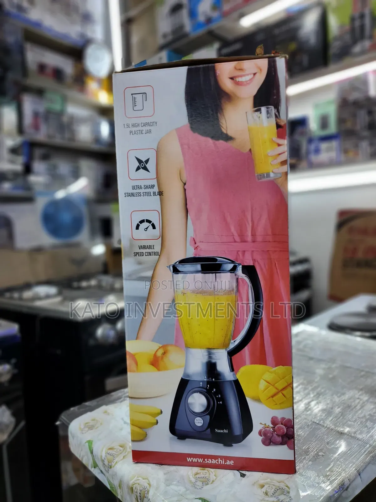 Saachi Blender 2 in 1 With 1.5l