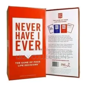 Never Have I Ever Game Cards