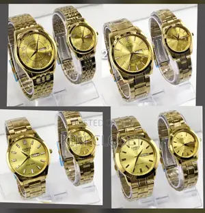 Gold Couple Watches