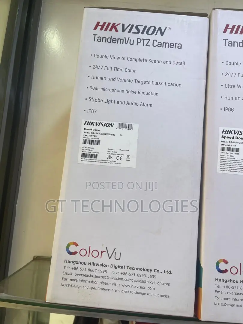 Hikvision Tandemvu PTZ Camera / PTZ 2mp