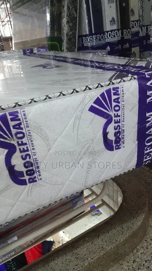 High Density 5x6 by 12-Inch Rosefoam Mattress