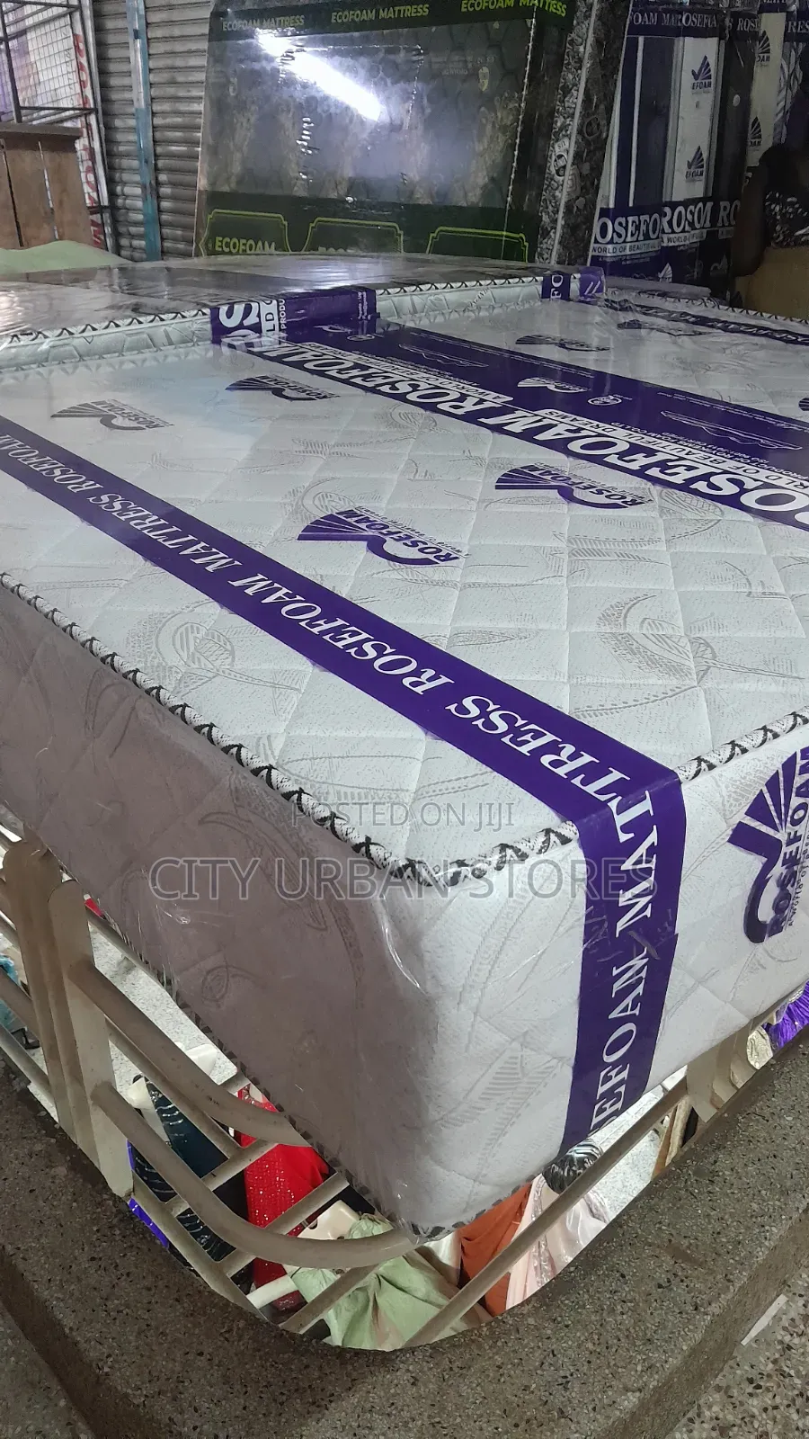 High Density 5x6 by 12-Inch Rosefoam Mattress