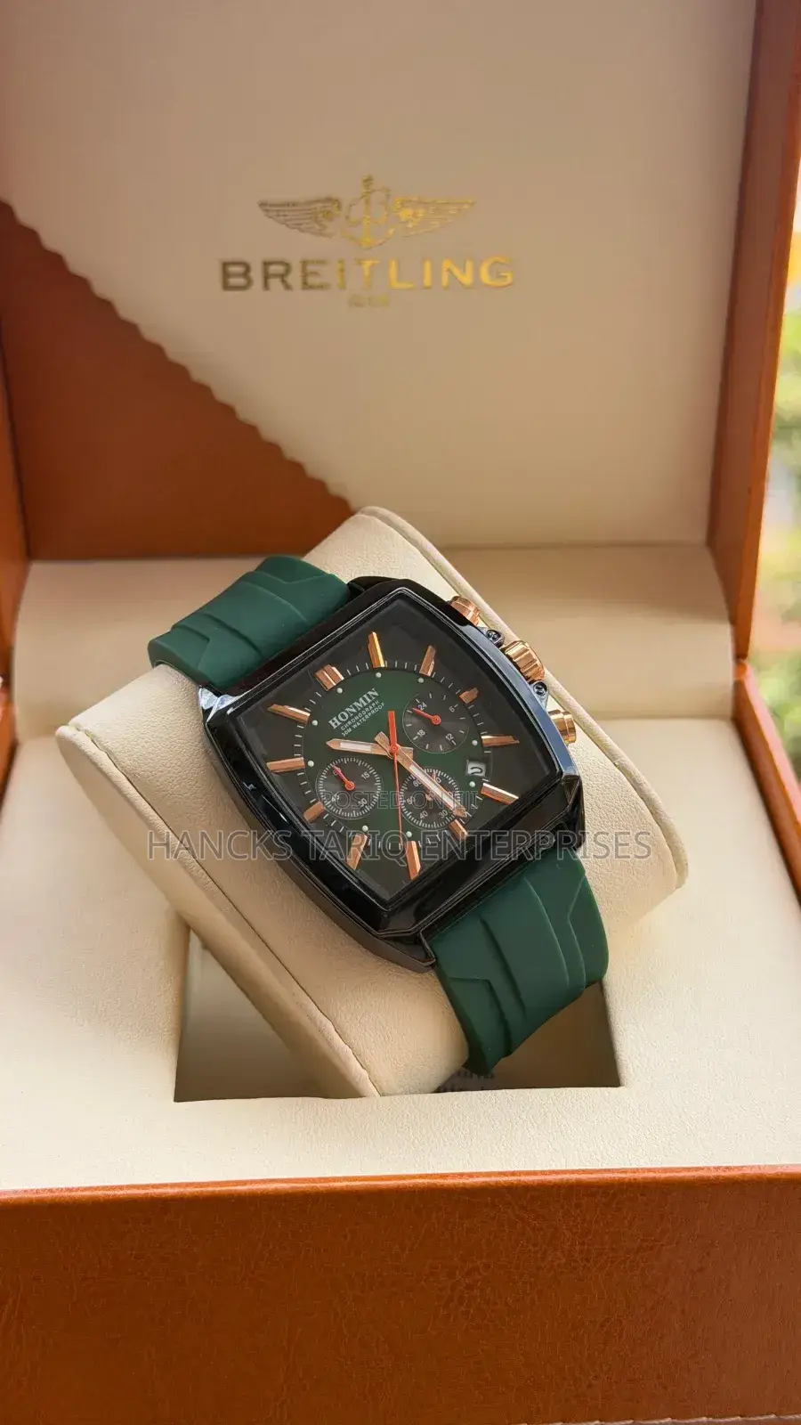 Honmin Square Chronograph Men’S Watch