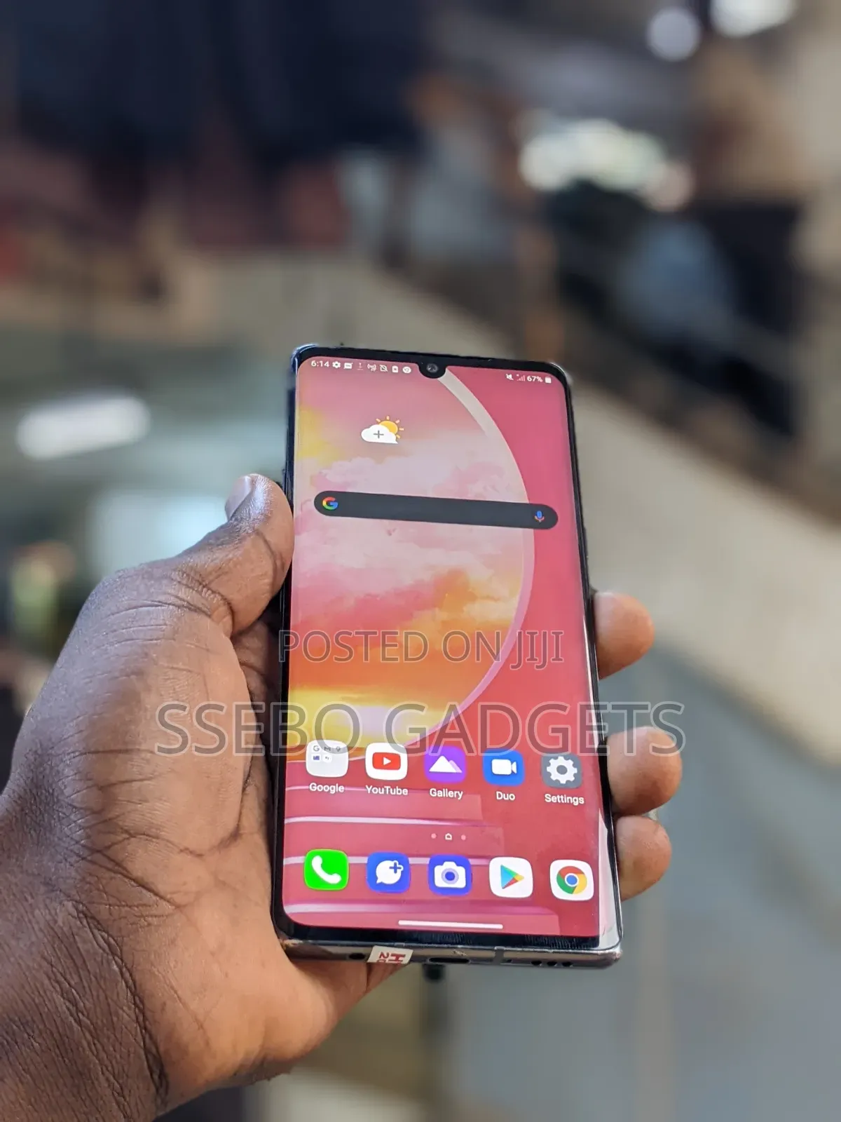 LG Velvet 5G 128 GB Black