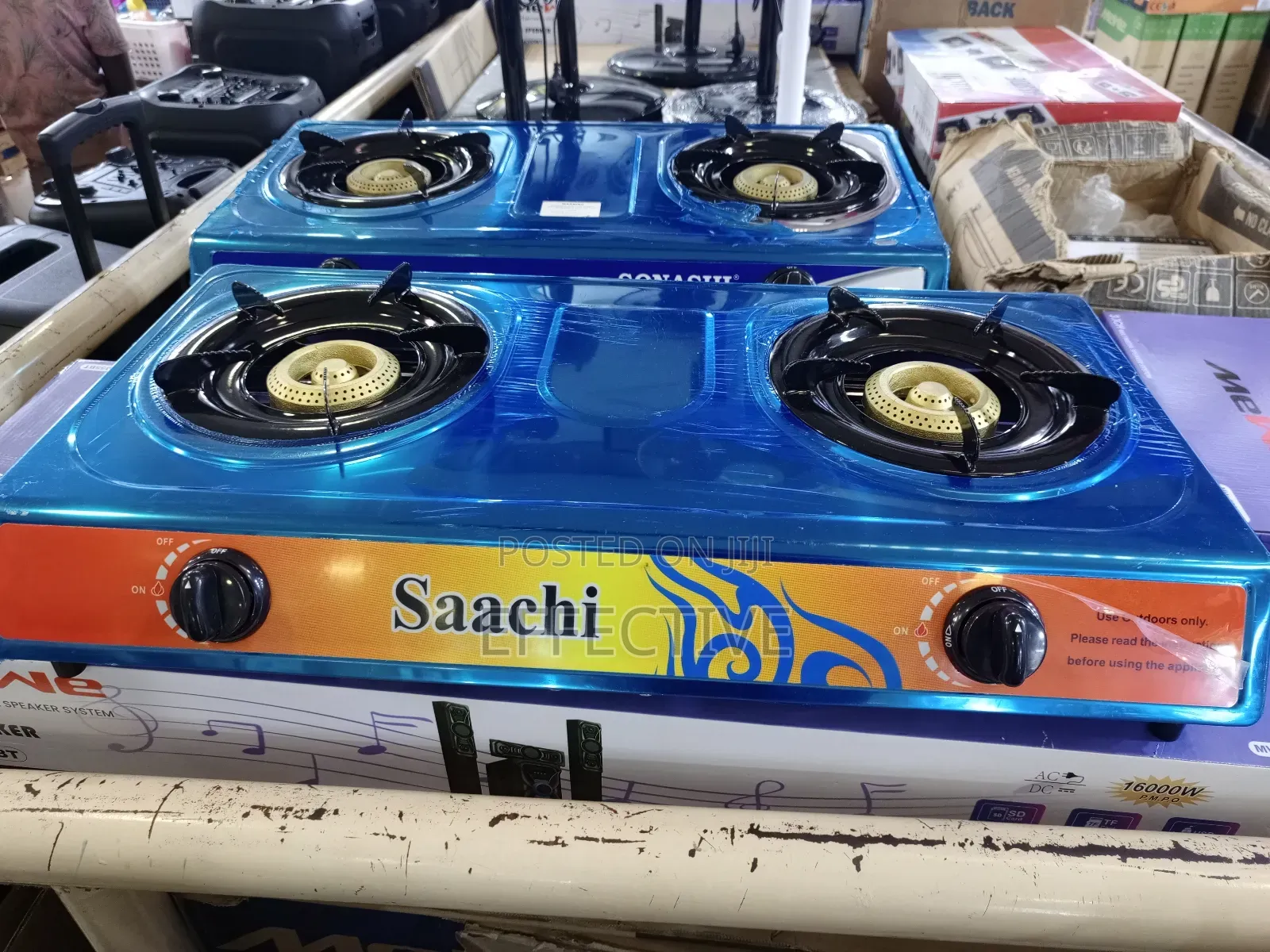 Saachi Double Burner Gas Stove.