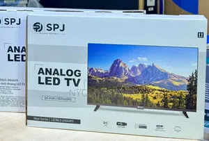 SPJ 24" Analog Tv With Great Picture Quality