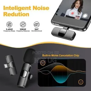 Wireless Microphone for Vlogging Live Streaming