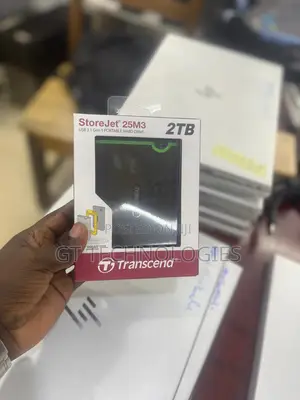 2tb Transcend Storejet 25m3 Portable Hard Drive /External Hard Disk 2