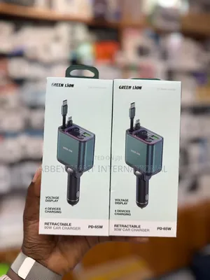 Car Charger Retractable 90w Car Charger