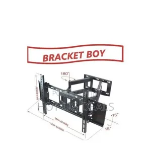 Double Arm Tv Wall Mount Suitable for 26 to 55 Inch-Black