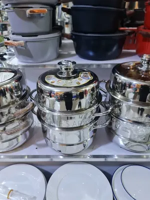 Stainless Steel Food Steamer 3 Tiers