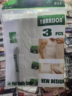 Yarrison 3-in-1 Men's White Vests