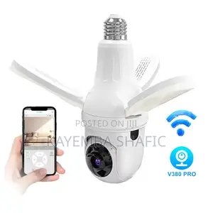 V380 Smart Net Wifi Light Bulb Security Camera