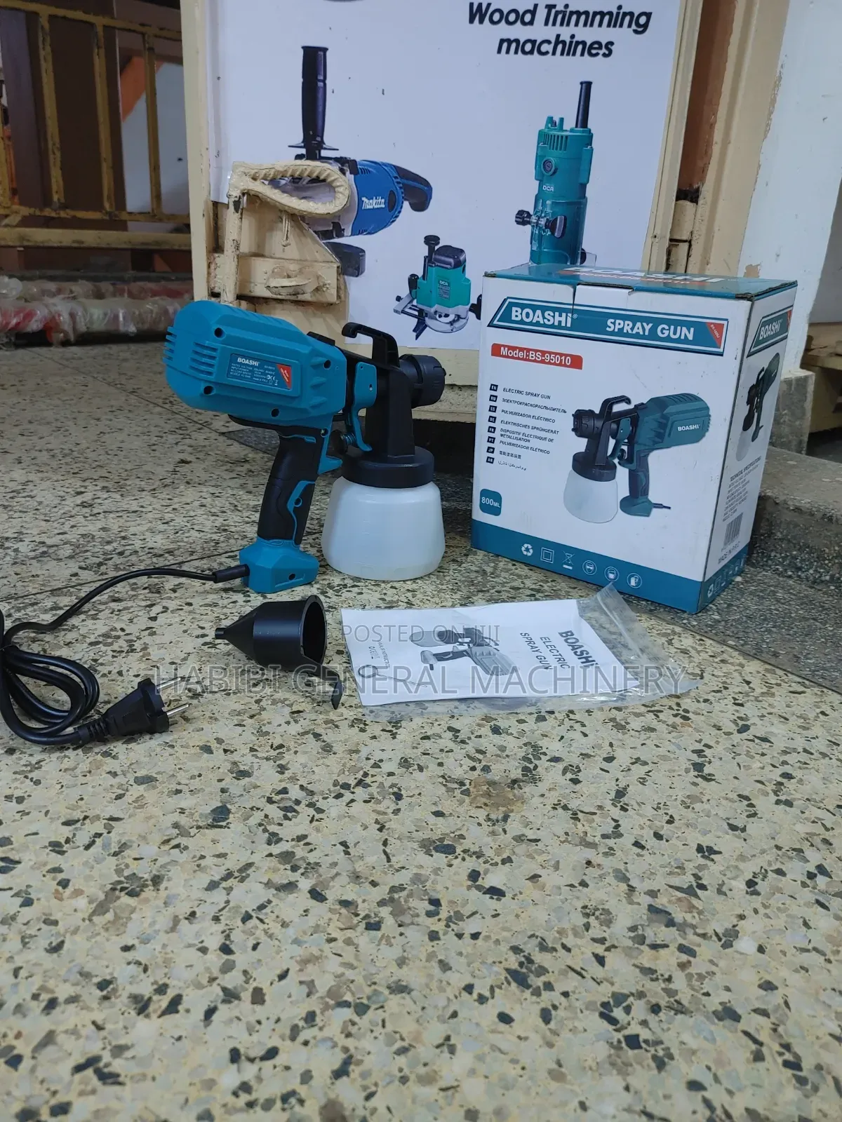 Boashi Corded Electric Paint Spray Gun