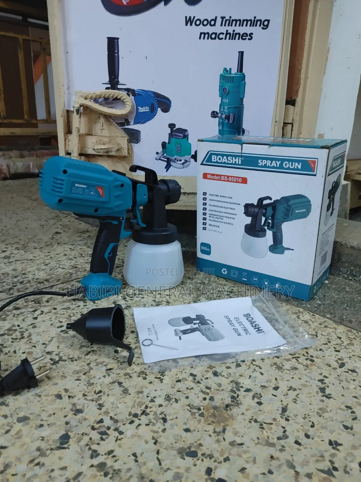 Boashi Corded Electric Paint Spray Gun