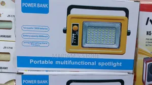 Multifunctional Spotlight With a Built-in Power Bank With a 6000mah.