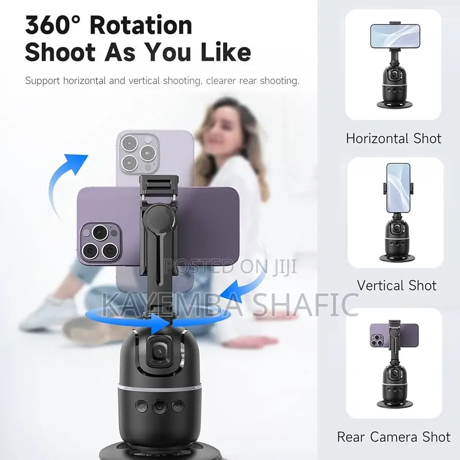 P03 Smart Ai 360° Auto Face Tracking Tripod Gimbal