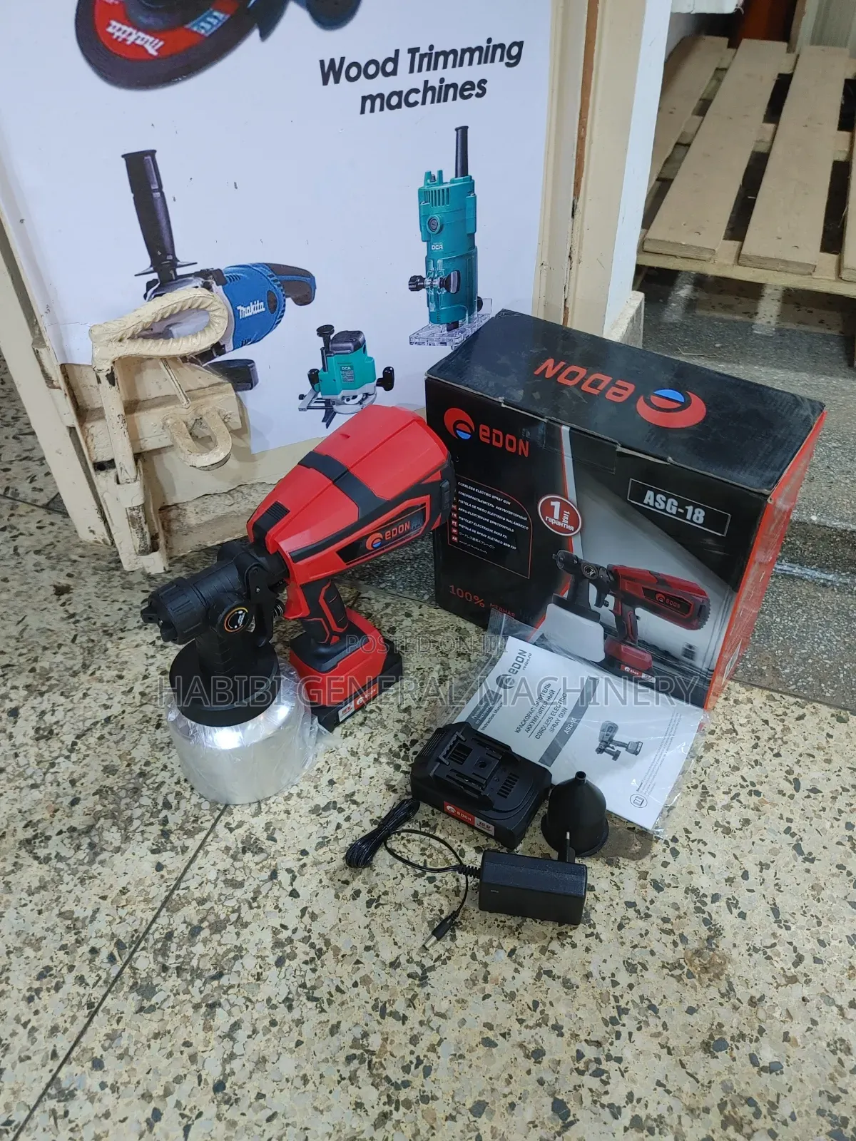 Edon Handheld High Quality Corded Elctric Paint Spray Gun
