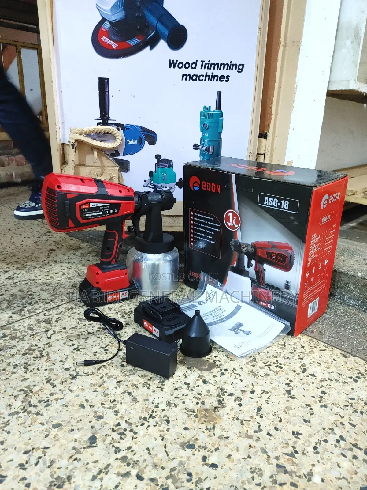 Corded Electric/Handheld/Portable 600ml Paint Spray Gun