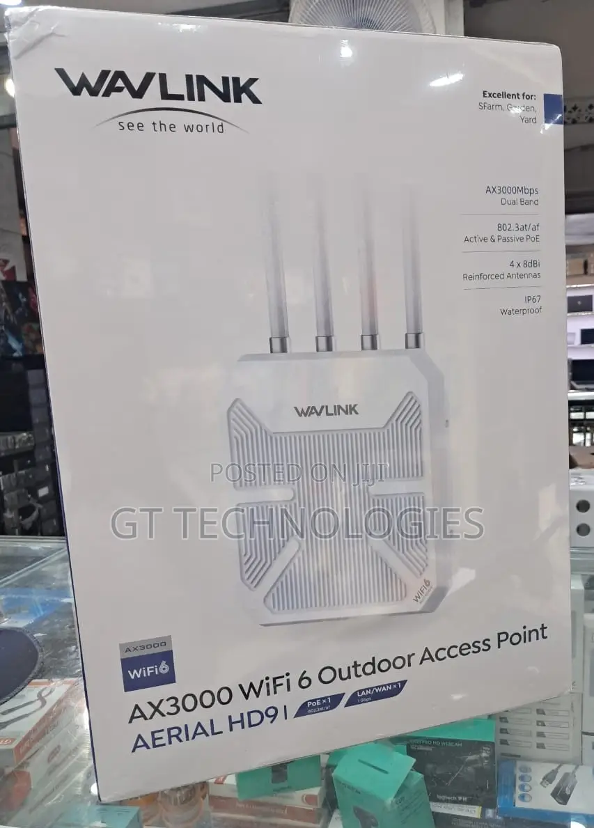 Wavlink Ax3000 Wifi 6 Outdoor Access Point