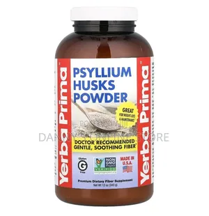 Psyllium Husks Powder, 340g, 68 Servings