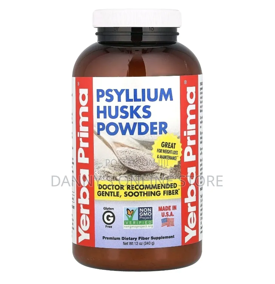 Psyllium Husks Powder, 340g, 68 Servings