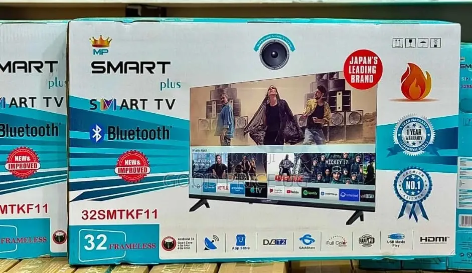 Smartplus 32-Inch Frameless Android Smart Tv