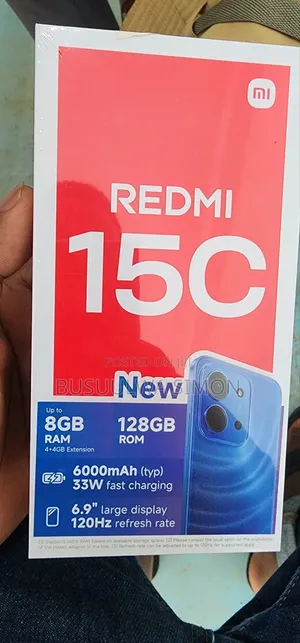 New Xiaomi Redmi 15C 4G 128 GB Red