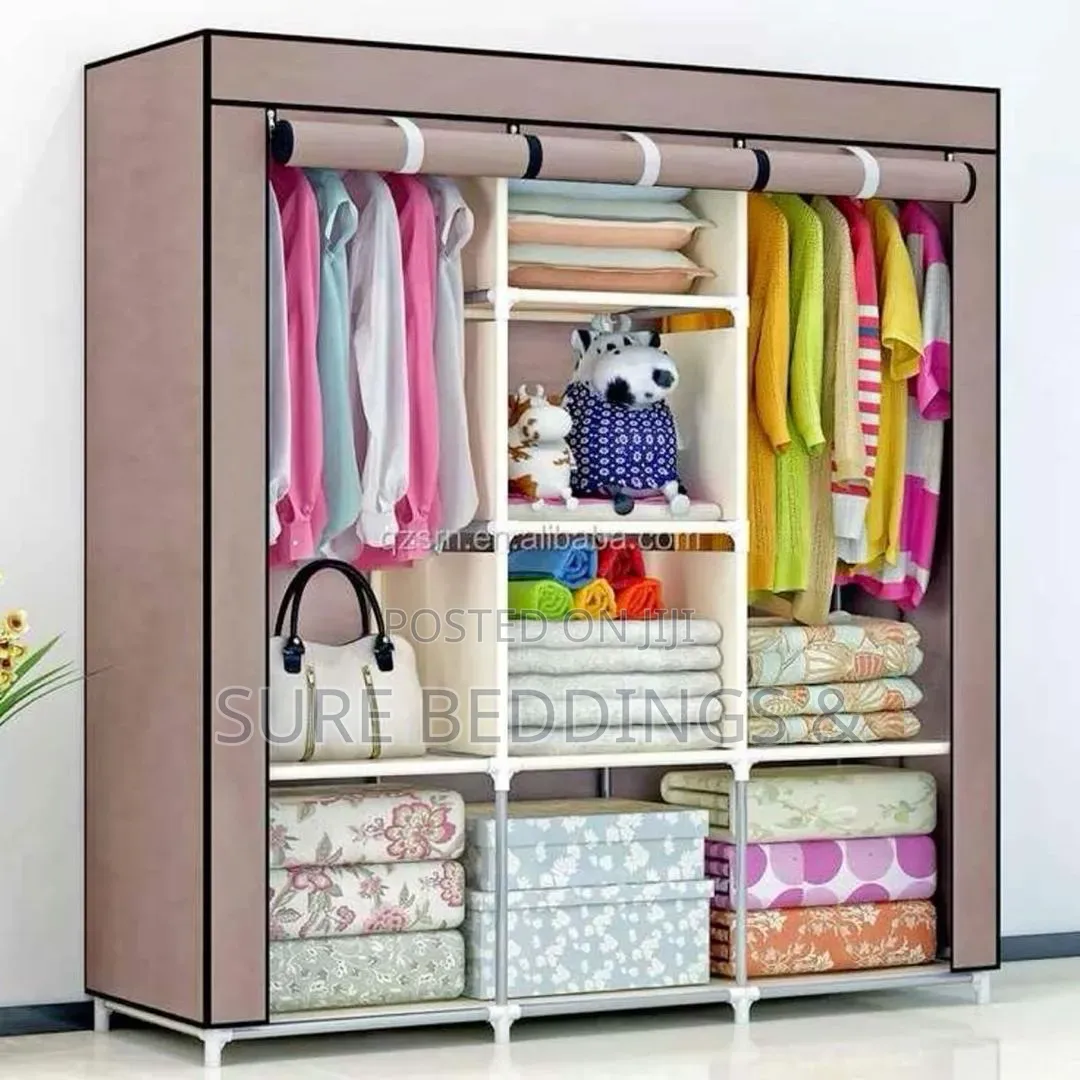 Strong Metallic Frame Wardrobe