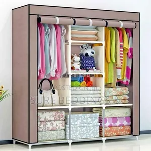 Strong Metallic Frame Wardrobe