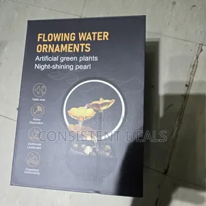 Tabletop Water Fountain Small Desk Waterfall Fountain